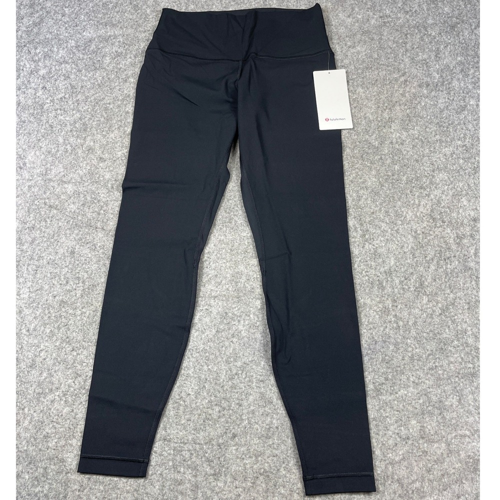 Lululemon Align High-Rise Pant 28 Black Nulu Yoga Leggings LW5DITS Size 10 NEW